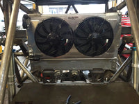 Radiator and oil cooling pack - Rear mounted - Allisport