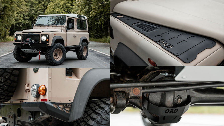 Ready for the toughest terrain: protection and tuning for the classic Defender