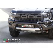 Misutonida inox in black coating Bullbar 76mm for Ranger Raptor (23-) -EU -cert
