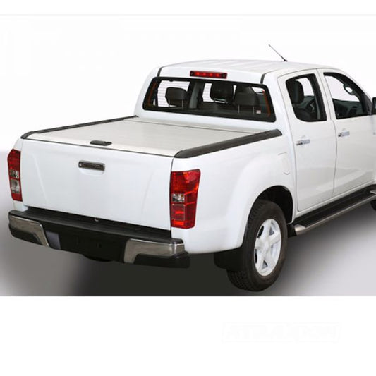 RealTruck - Mountain Top MTR Rollcover in silver for Toyota Hilux XC (05-16)