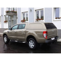 Hardtop Aeroklas Commercial for Ford Ranger Double Cab (2012 - 22) in PMECS copper red -No side windows -with central locking