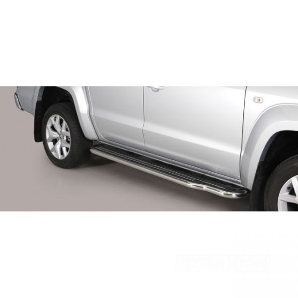 Misutonida inox sidestep for Amarok (23-) (DC!)