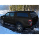 Hardtop Aeroklas Stylish for Ford Ranger Double Cab (2012 - 22) in PMECS copper red -Pop-up side window -with central locking