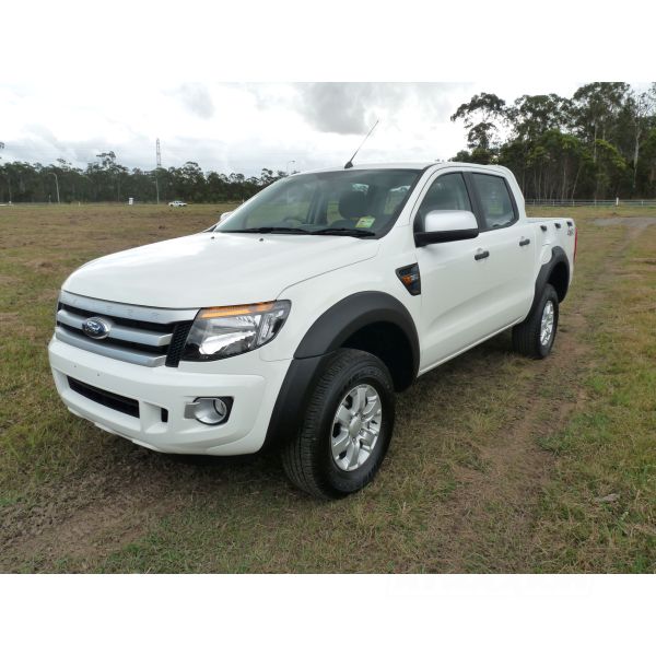 EGR Matt Black Smooth fender flares 40mm for Ford Ranger DC (Wildtrak) (16-19)