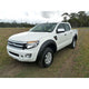 EGR Matt Black Smooth fender flares 40mm for Ford Ranger DC (Wildtrak) (16-19)