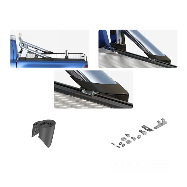 RealTruck - Mountain Top Adapter kit EVO Rollcover for Toyota Hilux (16-) use with OE rollbar
