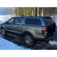 Hardtop Aeroklas Stylish for Ford Ranger Double Cab (2012 - 22) in PN4GM agate black -Pop-out side windows -with central locking