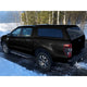 Hardtop Aeroklas Stylish for Ford Ranger Double Cab (2012 - 22) in PMECS copper red -Pop-up side window -with central locking