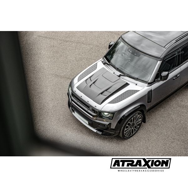 Capot en carbone apparent pour Land Rover Defender 90/110/130