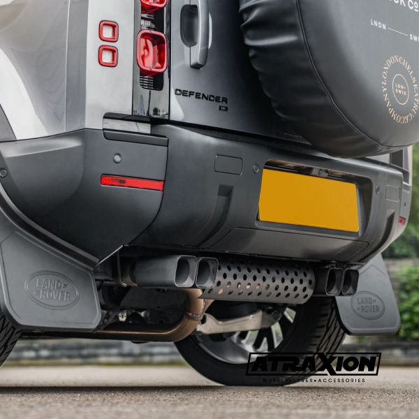 Benzine Quad Uitlaatsysteem P300 2.0 liter voor Land Rover Defender 110