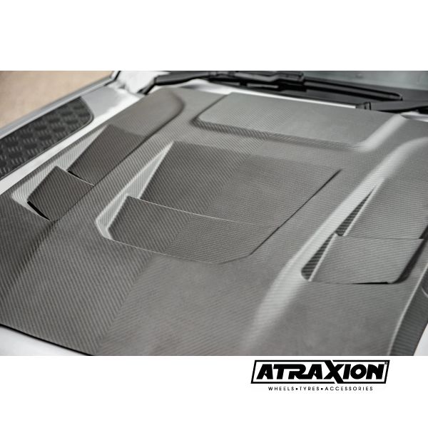 Capot en carbone apparent pour Land Rover Defender 90/110/130
