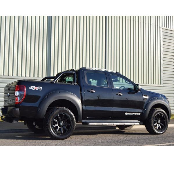 Trux Wildtrak Grey Xtreme fender flares 35mm for Ford Ranger DC (16-18) (full set)