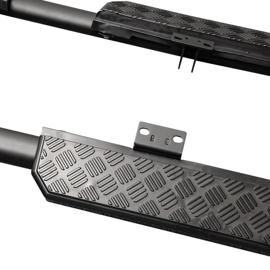URBAN Black Shadow Side Steps - Chequer Finish 110/130