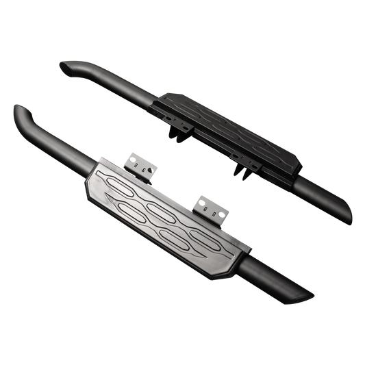 URBAN Black Shadow Side Steps - Hex Finish 90