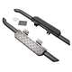 URBAN Black Shadow Side Steps - Geruite afwerking 90
