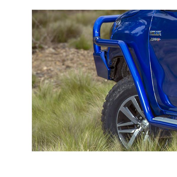 ARB frontrail for siderails for Hilux (15-20) (DC/XC wide body models only!)