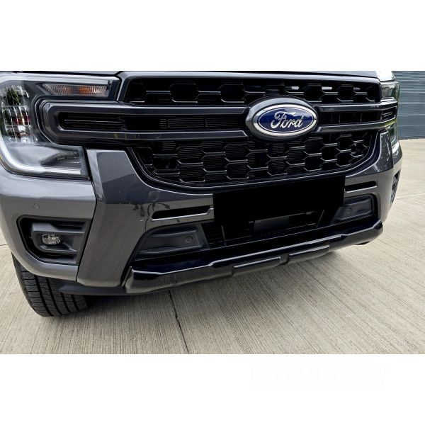 ATX 4x4 Gloss black front bumper cover for Ford Ranger Wildtrak DC (23-)