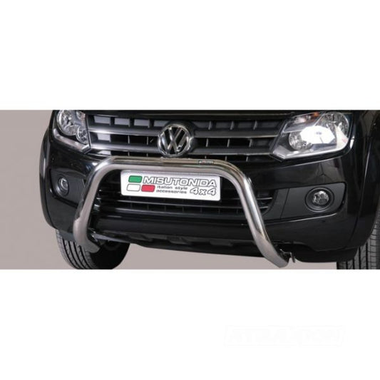 Misutonida inox Bullbar 76mm for Amarok (Trend Line) ( 10-) -EU -cert