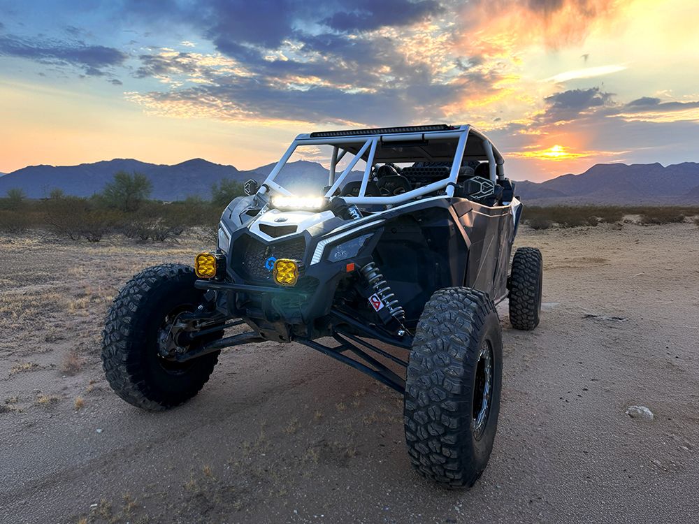 Can-Am Maverick X3 (2017+) - Shock Tower Light Bar Mount (for Carbon-6)