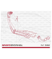 BRAVO SNORKEL VOLKSWAGEN AMAROK (2023 - )