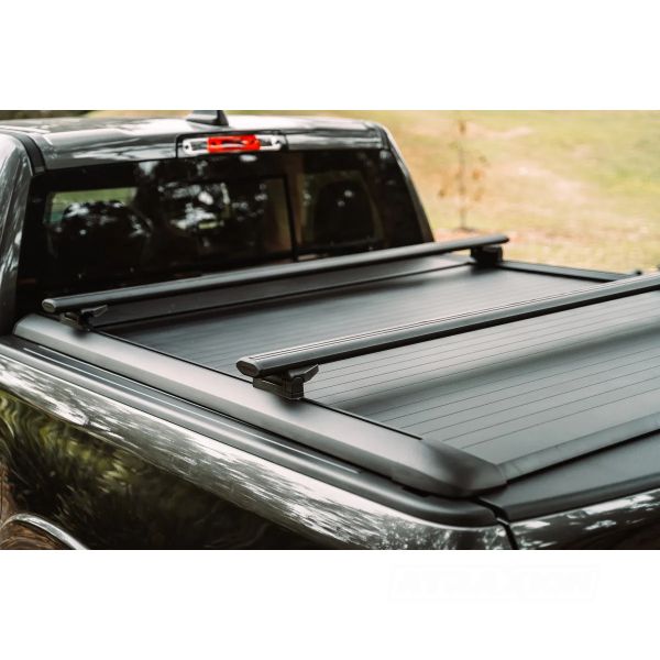 RealTruck - Mountain Top Cross Bars in Black EU-Mid size compatible with MTR & EVO rollcovers - Per pair