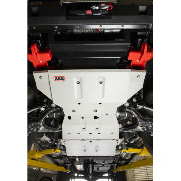 ARB Under Vehicle Protection skidplate(s) 3mm steel for Ford & VW Ranger & Amarok (23-) Full set