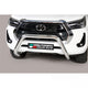 Misutonida inox bullbar 76mm for Hilux (21-) -EU -cert