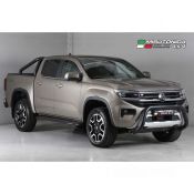 Misutonida inox in black coating Bullbar 76mm for Amarok (23-) -EU -cert