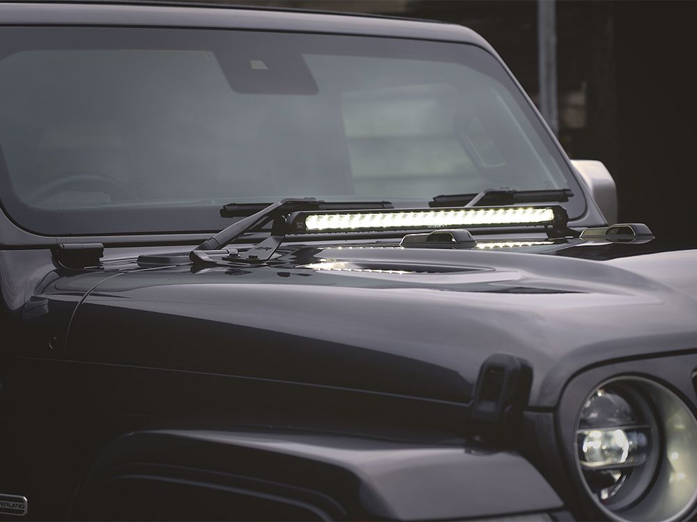 Jeep Wrangler JL (2017+) - Kit de montage sur capot