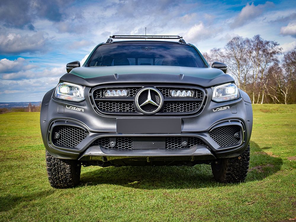Mercedes X-Klasse dakmontageset (met dakrails)