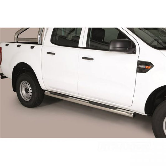 Misutonida black aluminium sidebar with steps for Ranger ( 12 - 22) (DC!)