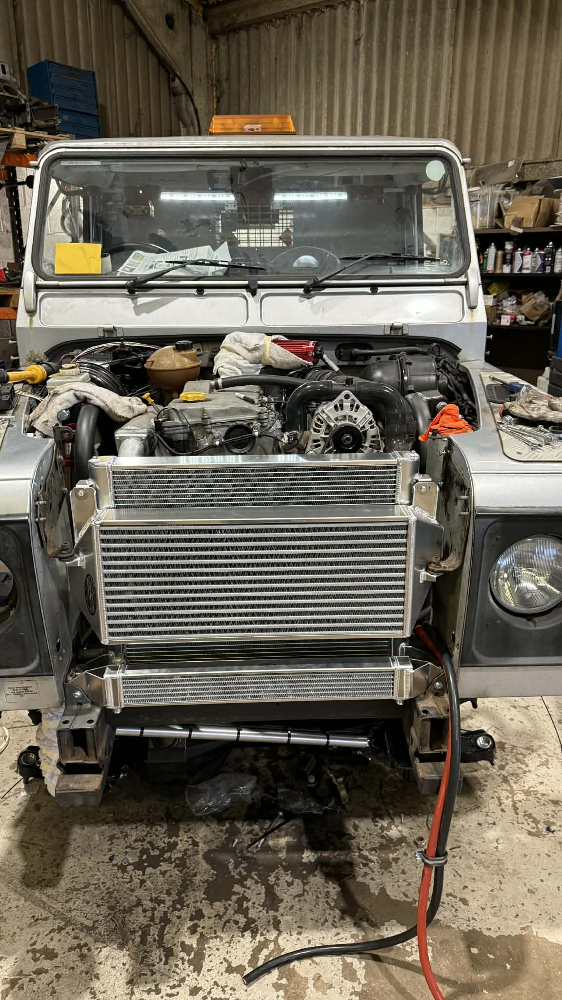 TD5/ 8HP Gearbox cooling package