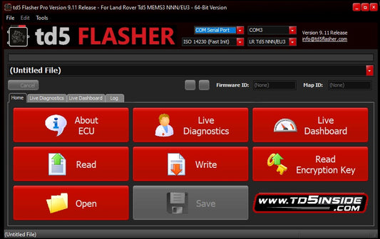 td5 Flasher Tool - NNN ecu