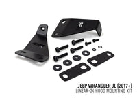 Jeep Wrangler JL (2017+) - Motorkapmontageset