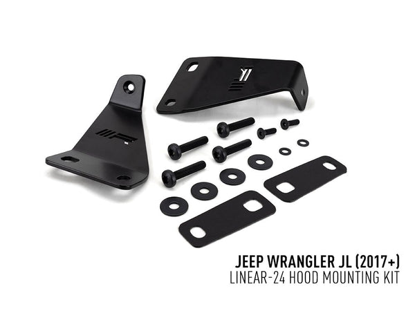 Jeep Wrangler JL (2017+) - Motorkapmontageset