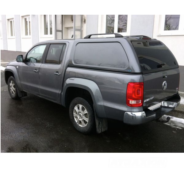 Hardtop Aeroklas Commercial for Volkswagen Amarok Double Cab (10-) in color -No side windows