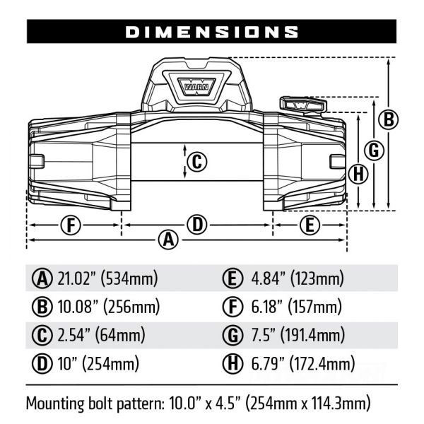Warn VR EVO 12-S