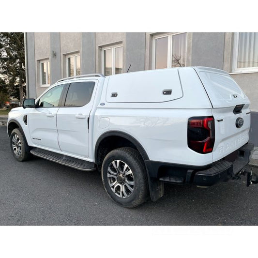 Hardtop Aeroklas work top for Ford Ranger Double Cab (23-) -Pop up side panels -with central locking